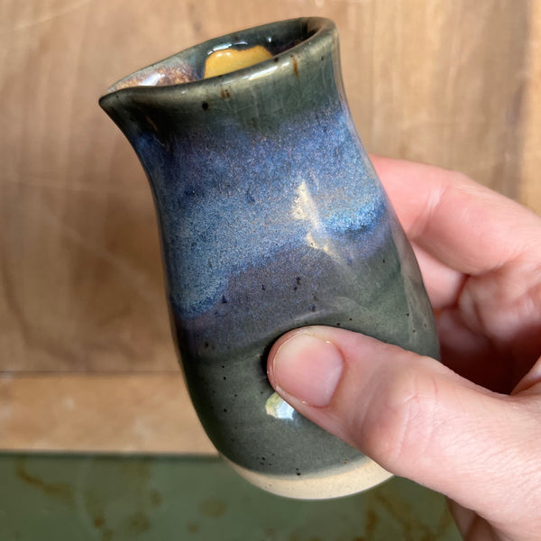 Dimple Pitcher - Twilight on light speckle (DP24)