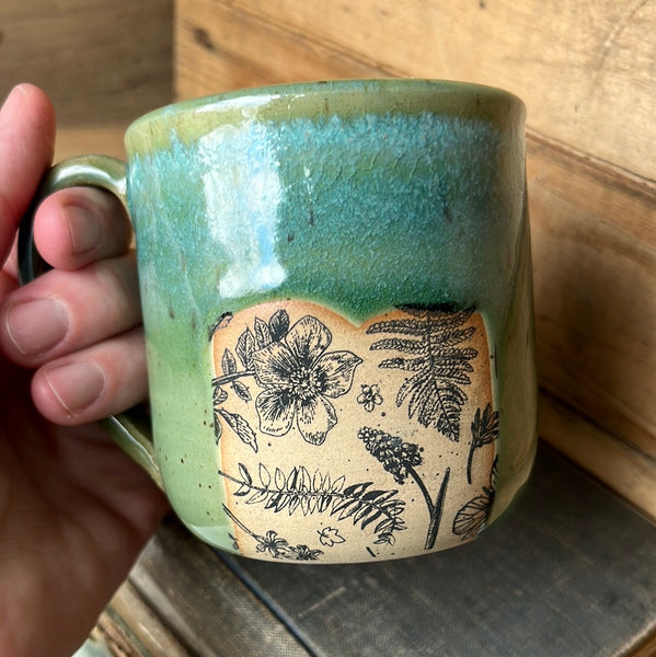 Mug with Spring Flowers (CP47)