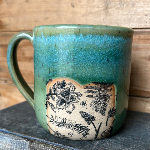 Mug with Spring Flowers (CP47)