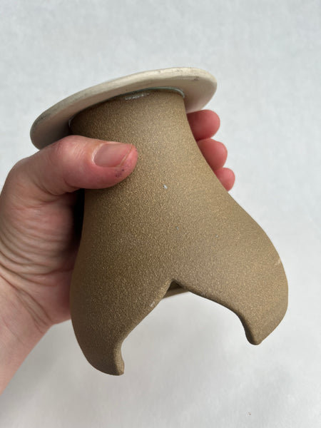 Mushroom Garden House - Bloodroot leaf impression (Q10)